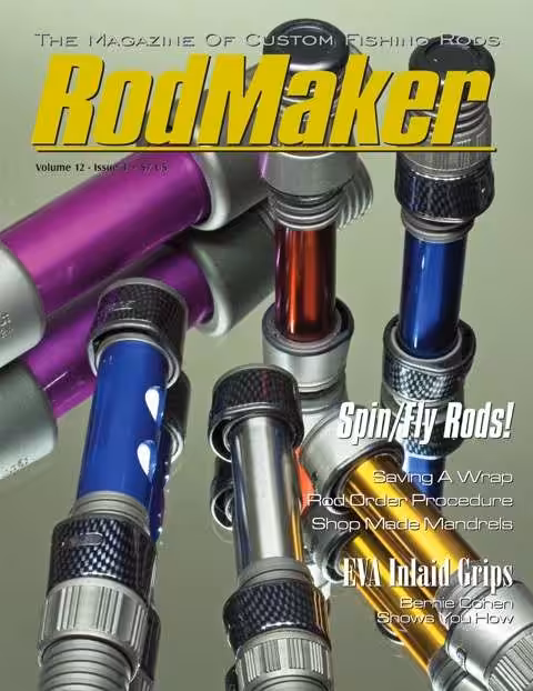 rodmaker magazine issue volume 12 #3 cover