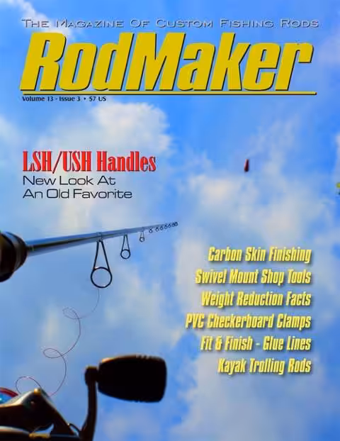 rodmaker magazine issue volume 13 #3 cover