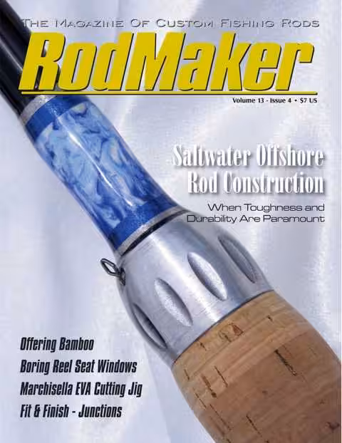rodmaker magazine issue volume 13 #4 cover
