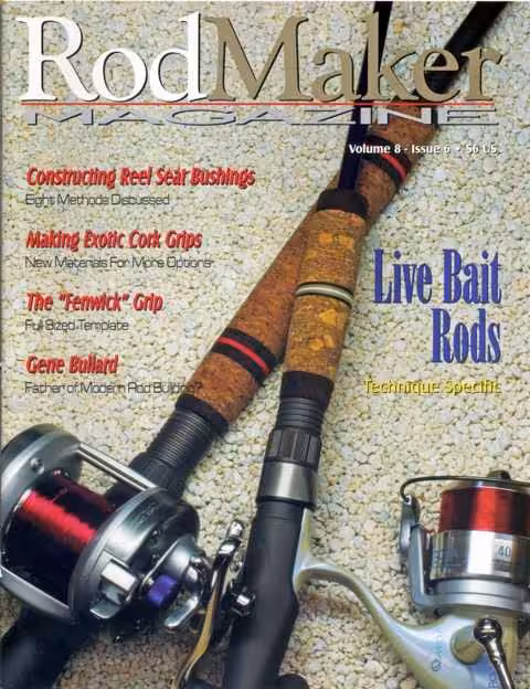 rodmaker magazine issue volume 8 #6 cover