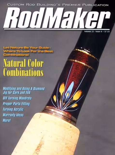 rodmaker magazine volume 22 #6 cover