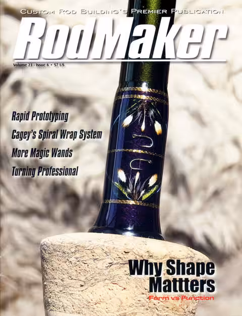 rodmaker magazine volume 23#6 cover