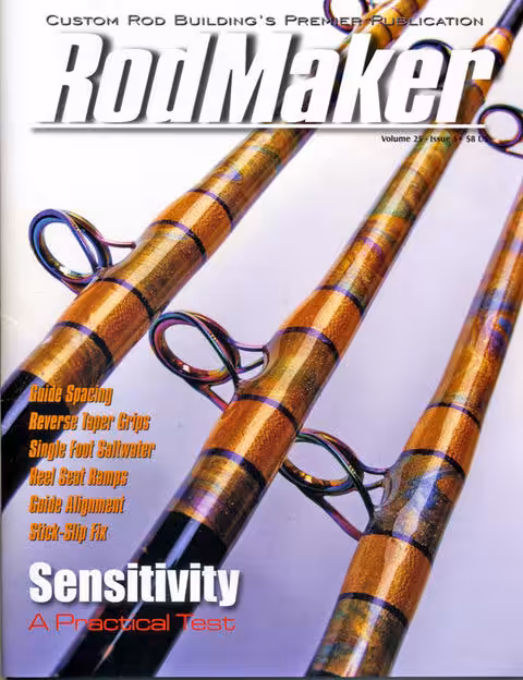 image of cover of rodmaker magazine volume 25 #5