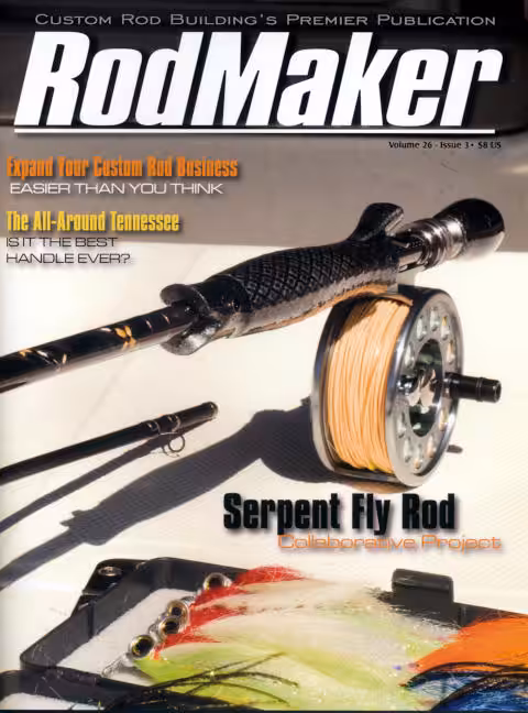 cover of rodmaker magazine volume 26 #3